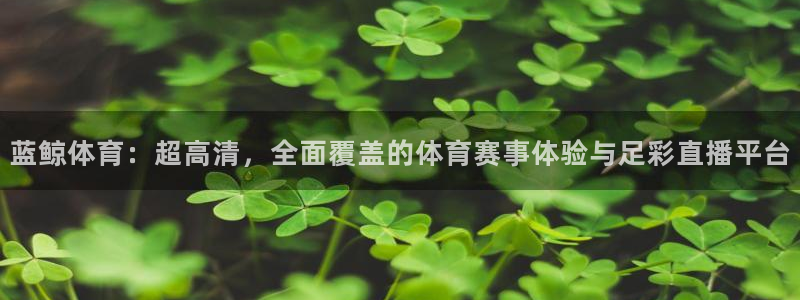 jrkan直播nba：蓝鲸体育：超高清，全面覆盖的体育赛事体验与足彩直播平台