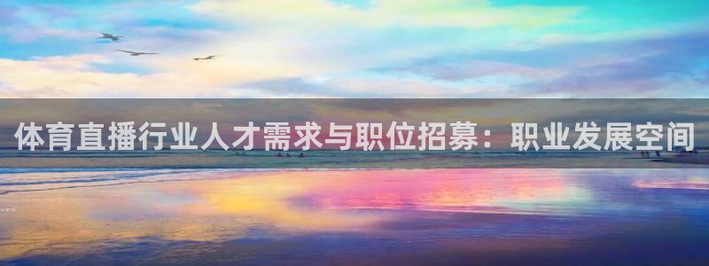 jrkan直播nba在线直播：体育直播行业人才需求与职位招募：职业发展空间
